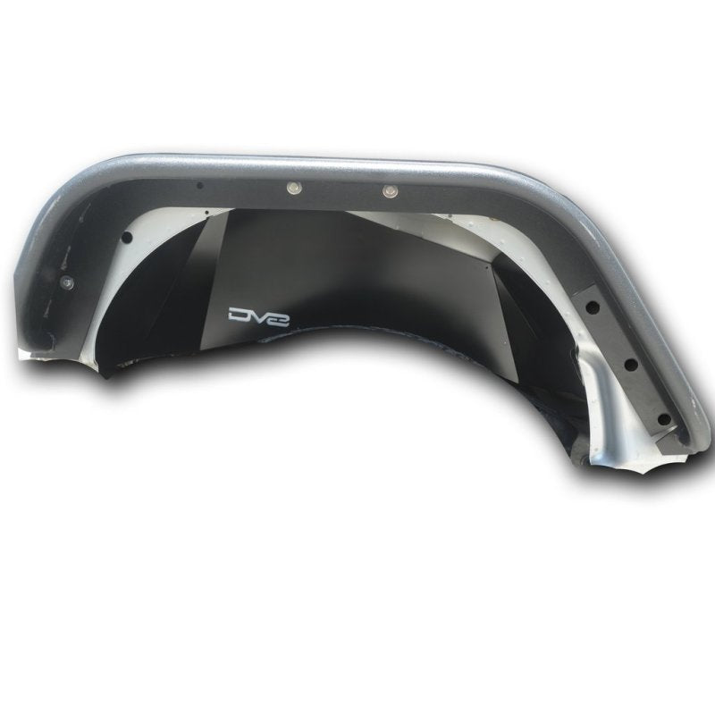 DV8 Offroad 07-18 Jeep Wrangler JK Rear Aluminum Inner Fender - Black INFEND-01RB
