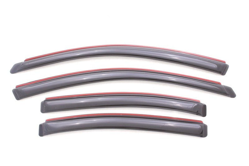 AVS 09-15 Nissan Maxima Ventvisor In-Channel Front & Rear Window Deflectors 4pc - Smoke 194100