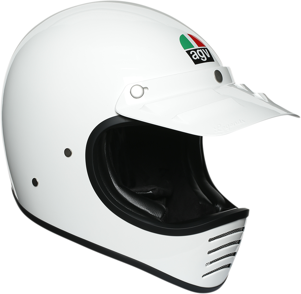 Casco AGV X101 - Blanco - Pequeño 20770154N000210