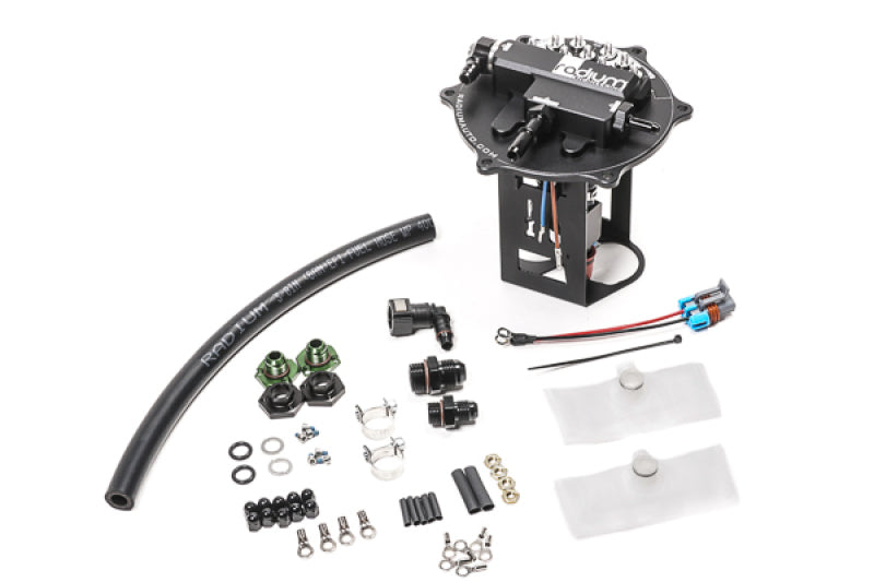 Radium Engineering EVO 7/8/9 Fuel Pump Hanger For Walbro F90000267/274/285 - Pumps Not Included 20-1342