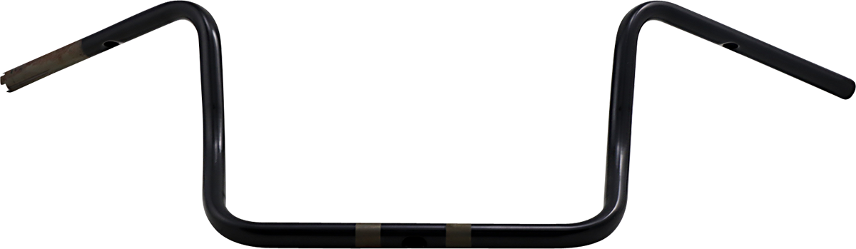 Manillar DRAG SPECIALTIES - Ape Hanger - 12" - Negro brillante 38"W/13"CW/7.5"PB;F/08-20 0601-5042