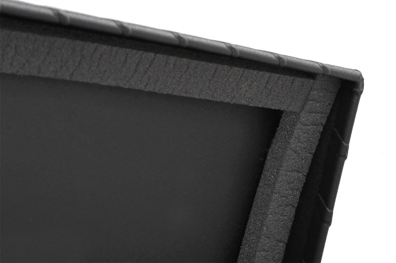 Deezee Universal Tool Box - Red Crossover - Single Lid Black BT Pull Handle (Low/Txt Blk) DZ 10170LTB