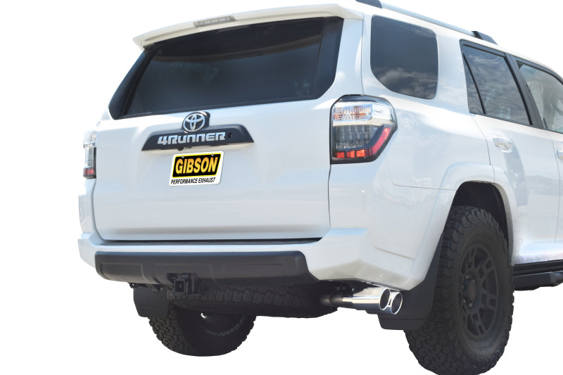 Gibson 04-22 Toyota 4Runner 4.0L 2.5in Cat-Back Dual Sport Exhaust - Stainless 618816