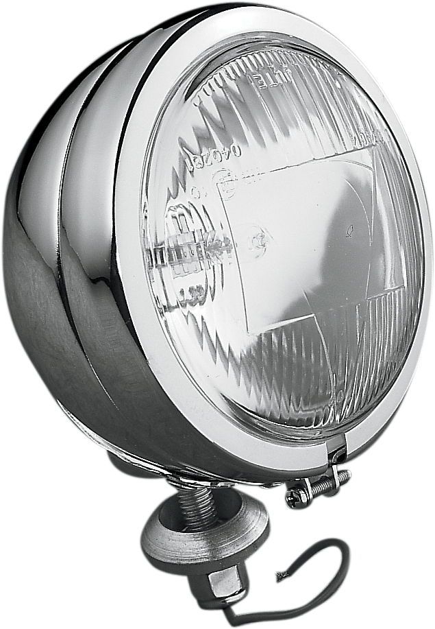 DRAG SPECIALTIES Foco H-3 Montaje con perno - 4-1/2" - Cromo 20-0311E-BX-LB1