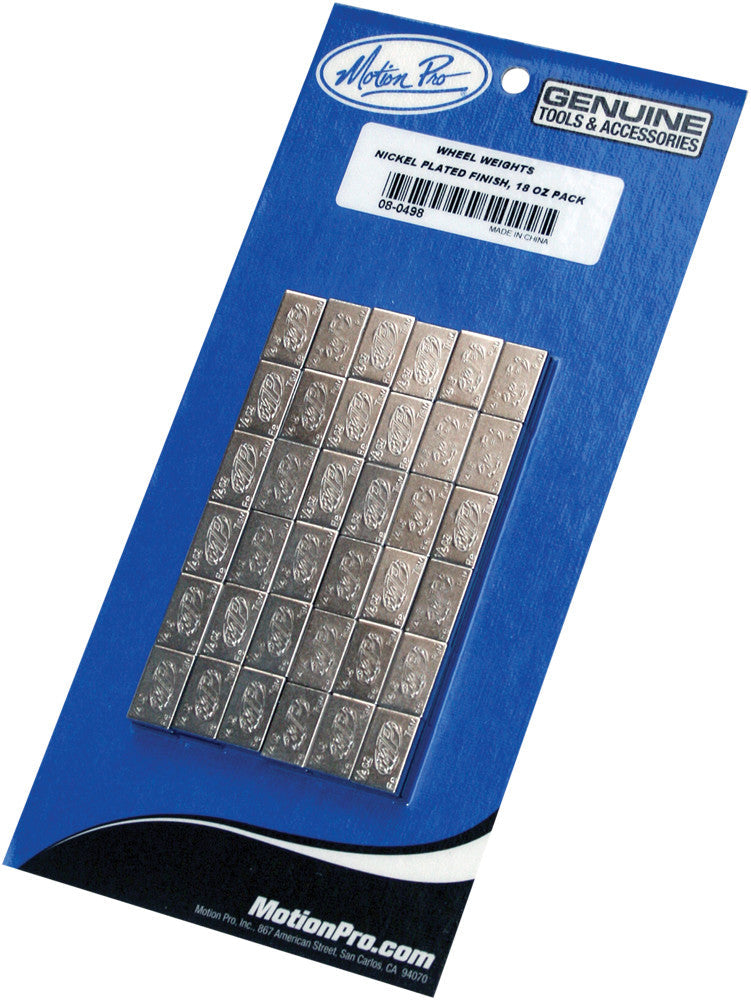MOTION PROWheel Weights Steel (Nickel)08-0498