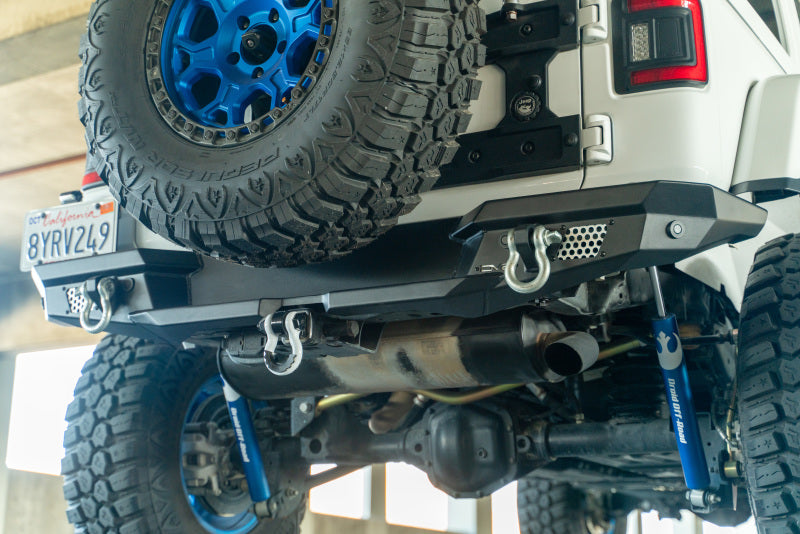 DV8 Offroad 2018 Jeep Wrangler JL MTO Series Rear Bumper w/ Optional Tire Carrier RBJL-13