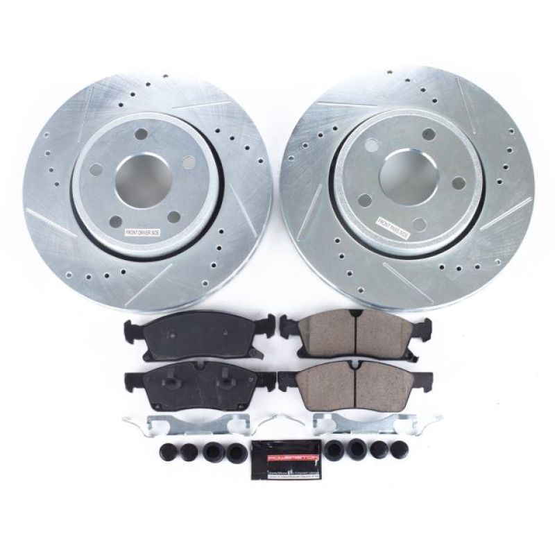 Power Stop 11-19 Dodge Durango Front Z23 Evolution Sport Brake Kit K5951