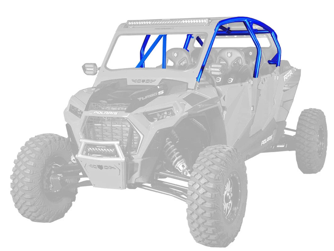 PRO ARMOR Cab Only Cage W/V Intrusion Polaris Blue P188C048PB