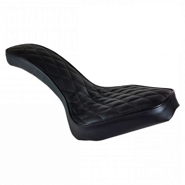 TC BROS Hardtail Rigid Cobra Seat Black Diamond 106-0069