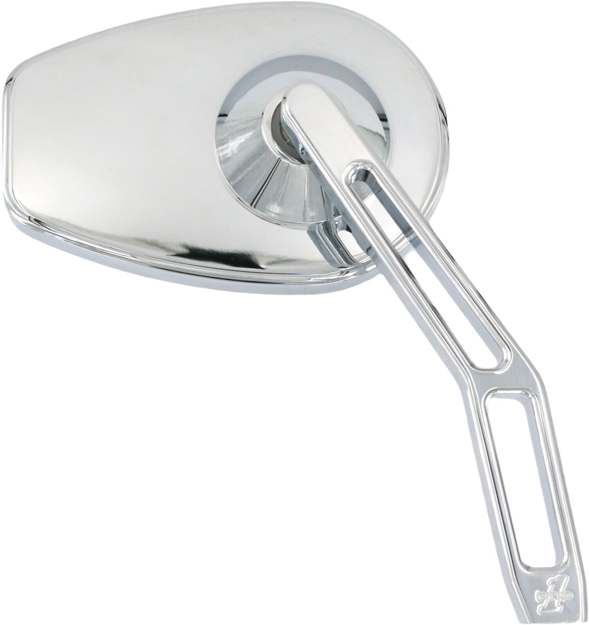 PRO ONE Micro Mirror V2 Cut Stem Right Chrome 102110