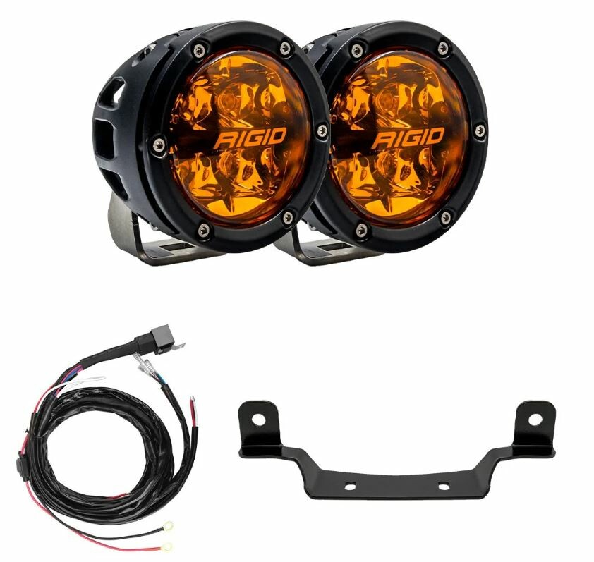 RIGID Razor 360 Series Amber Pro Grille Light Kit 41651