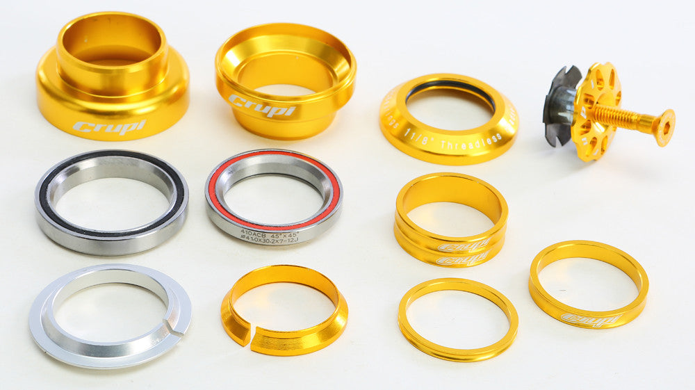 CRUPI Pro Headset Acb Sealed Gold 1-1/8" 45133