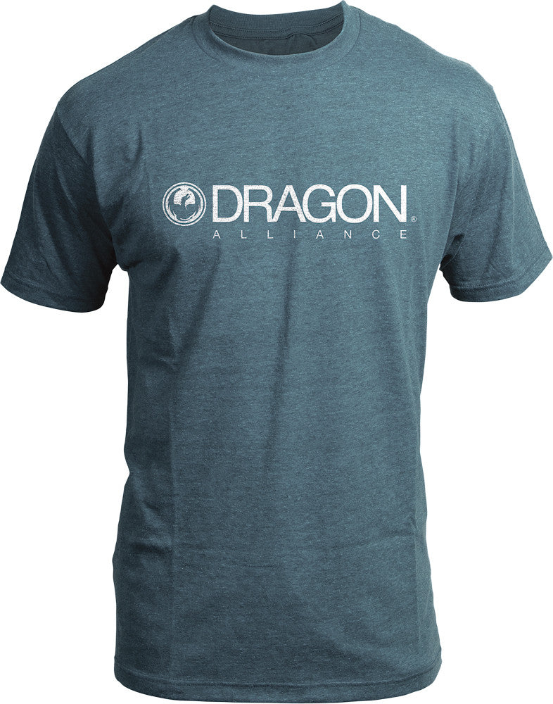 DRAGON Trademark Tee Jade Heather S 26580SML.75D