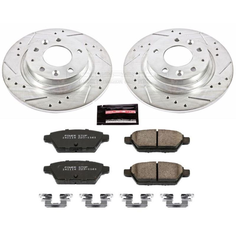 Power Stop 06-12 Ford Fusion Rear Z23 Evolution Sport Brake Kit K2450