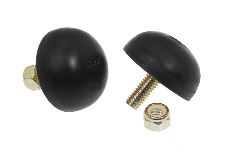 Prothane Universal Bump Stop 11/16X1 5/8 Dia Btn - Black 19-1315-BL