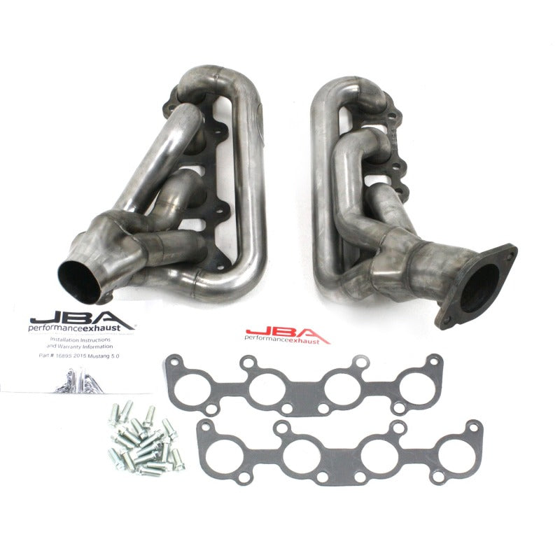 JBA 15-20 Ford Mustang 5.0L Coyote 1-3/4in Primary Raw 409SS Cat4Ward Header 1689S