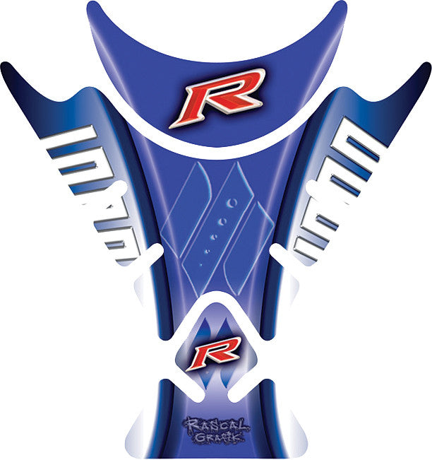 RASCAL GRAFIK Tank Pad Suz Gsx-R1000 '09 Blu/Wht RA36586