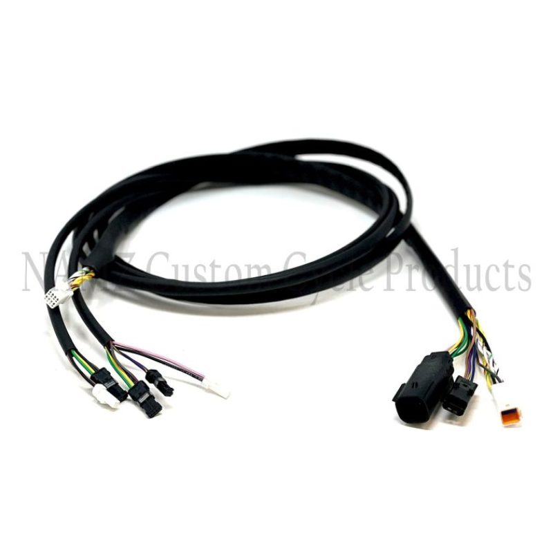 NAMZ 2022+ Indian Chief Models Plug-N-Play Handlebar Control Xtension Harness 18in. NHCX-IC22