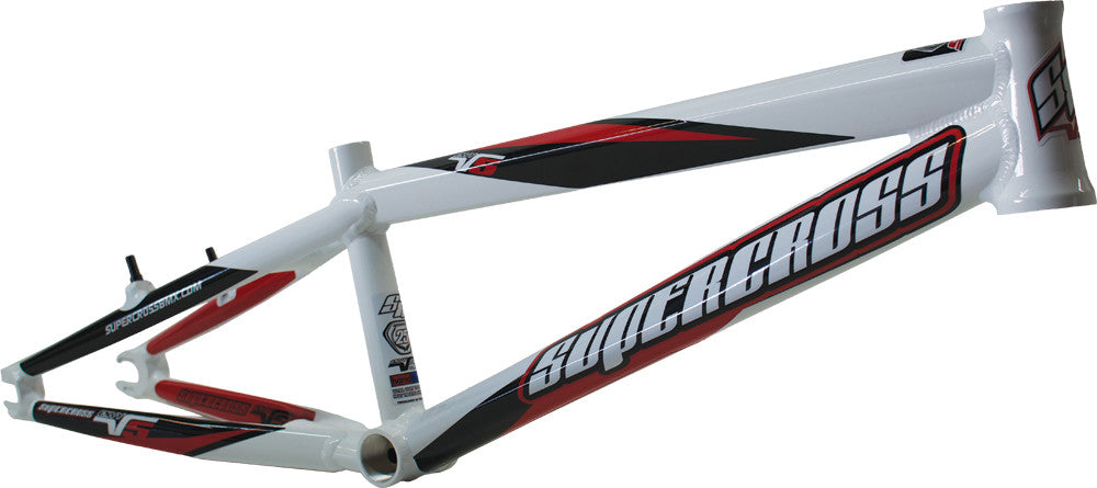 SUPERCROSS Envy V5 24" Race Frame White Pro Xl EVV-PX4-WHT