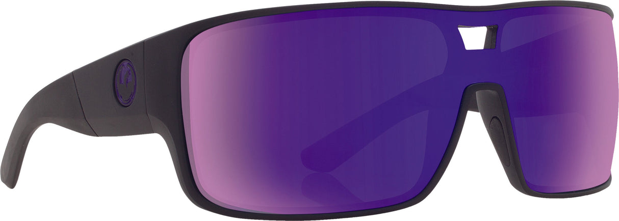 DRAGON Hex Sunglasses Matte Black/Purple Ion 293977415005