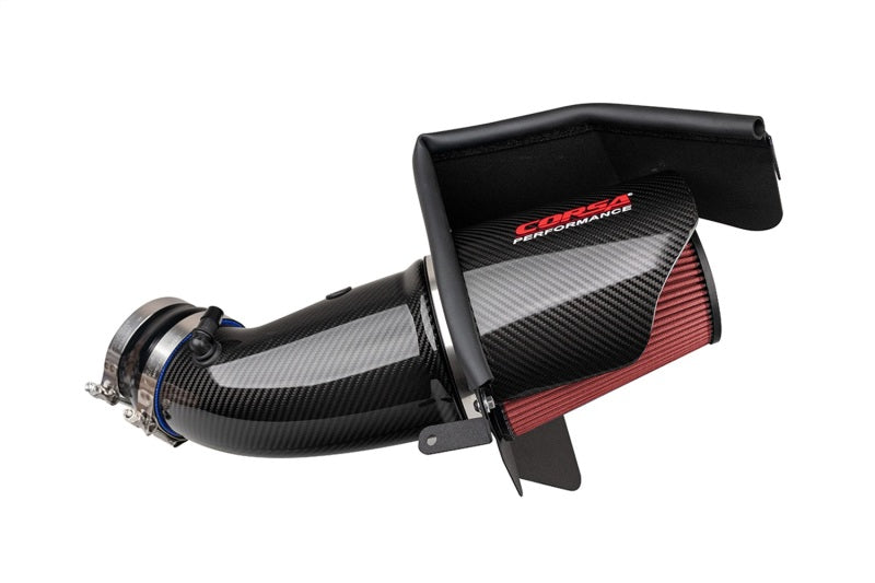 Corsa 19-21 Dodge Challenger SRT/Hellcat/Redeye/Demon Carbon Fiber Air Intake w/ DryTech 3D No Oil 44004D