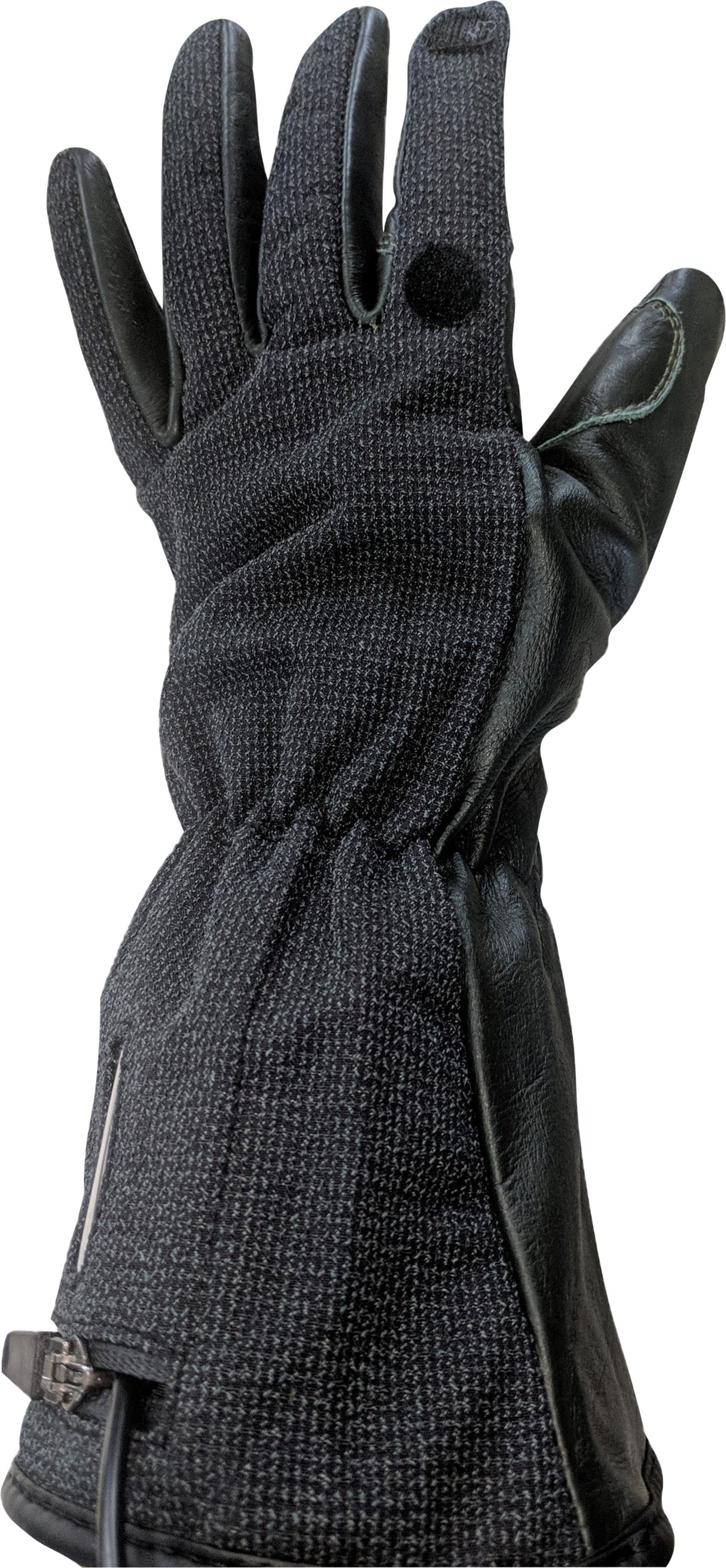 CALIFORNIA HEAT 7v Outdoor Pro Gloves Black Md GLOPB-M