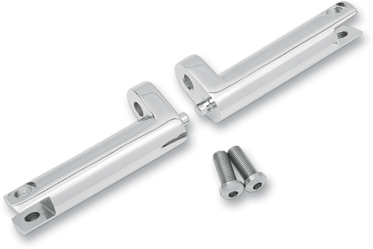 DRAG SPECIALTIES Soporte para reposapiés del pasajero - Cromado 1620-1056