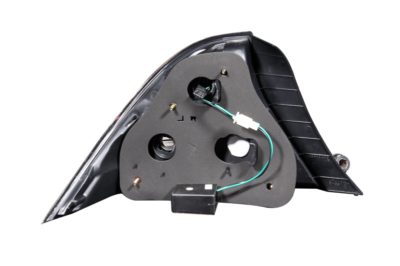 ANZO 2004-2005 Honda Civic LED Taillights Black 321035