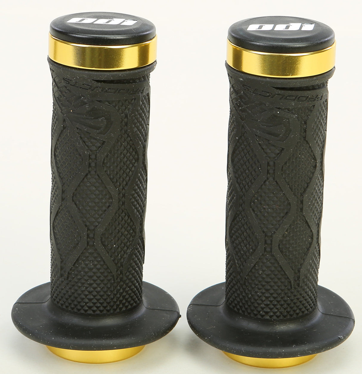 TANGENT Mini Lock-On Grips Black Gold 100mm 16-2208