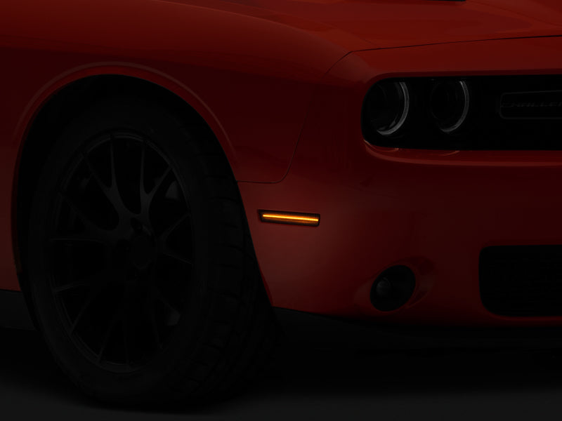Raxiom 15-22 Challenger Excluding Widebody Axial Series LED Side Marker Lights (Smoked) CH3216