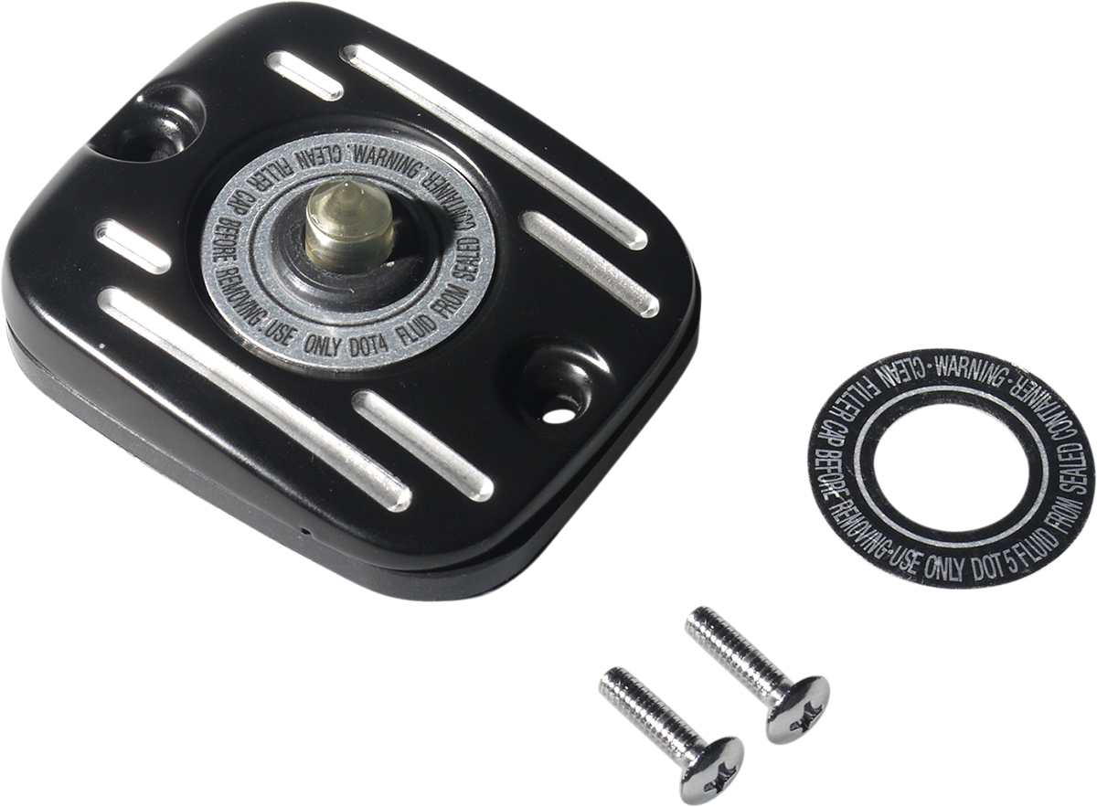 DRAG SPECIALTIES Tapa del cilindro maestro - Negro SOFTAIL YR APP S/B 06-14 78150