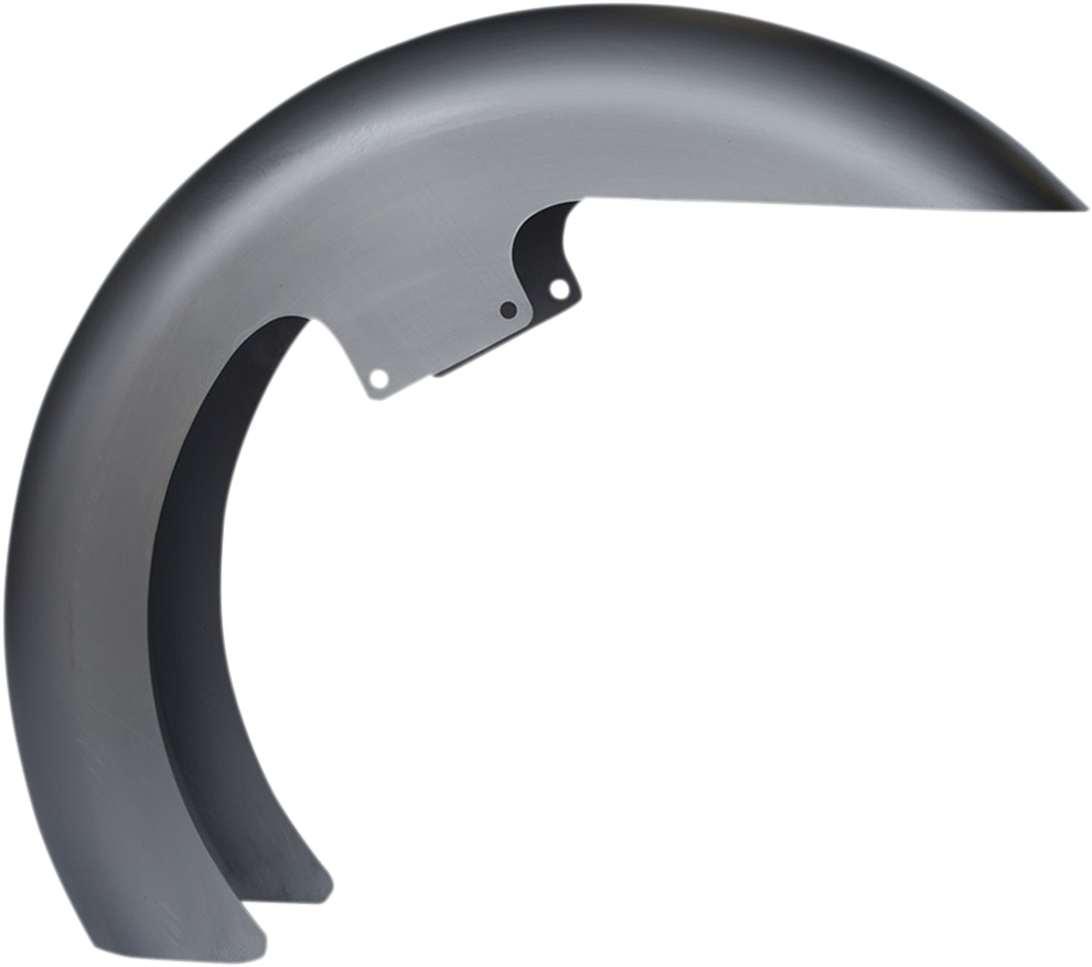 RUSS WERNIMONT DESIGNS Custom Dresser Front Fender for 19" Wheel - Steel - LS-3 Style - 6" W x 41.25" L RWD-50177