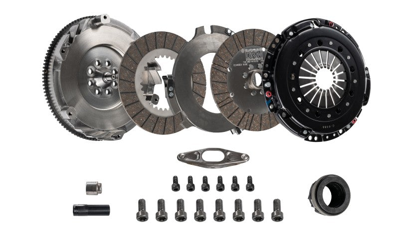 DKM Clutch BMW F22/F23 M 235i MS Organic Twin Disc Clutch Kit w/Flywheel (660 ft/lbs Torque) MS-006-076