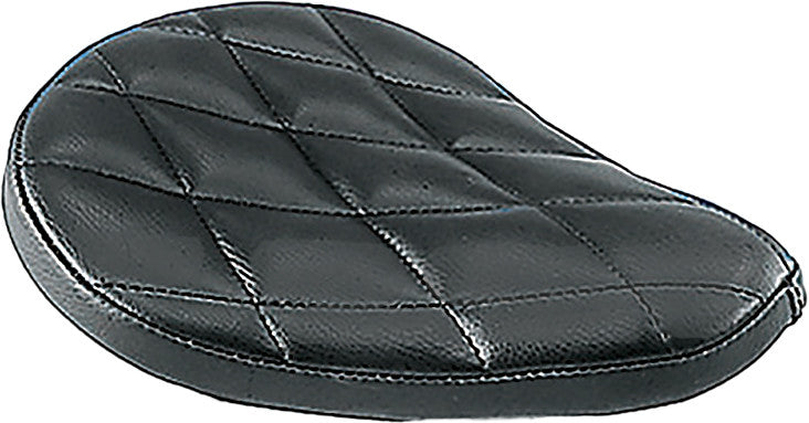 WEST-EAGLE Small Flat Seat Diamond Stitch Style 2375-BK