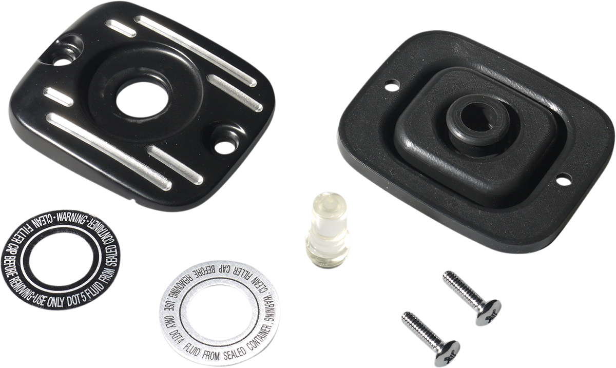 DRAG SPECIALTIES Tapa del cilindro maestro - Negro SOFTAIL YR APP S/B 06-14 78150