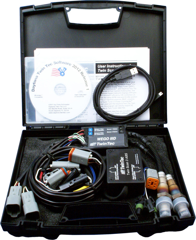 DAYTONA Twin Scan 3 Abs Plus Kit 15301