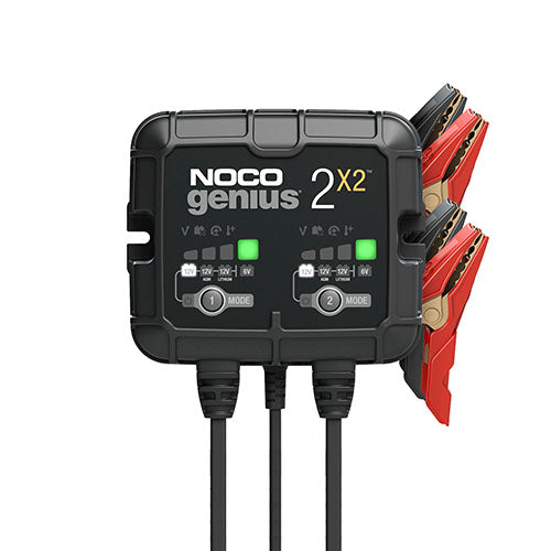 Genius Chargers 2-Bank 4a Battery Charger 651108