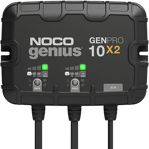 Genius Chargers 2-Bank 20a Onboard Battery Charger 651114