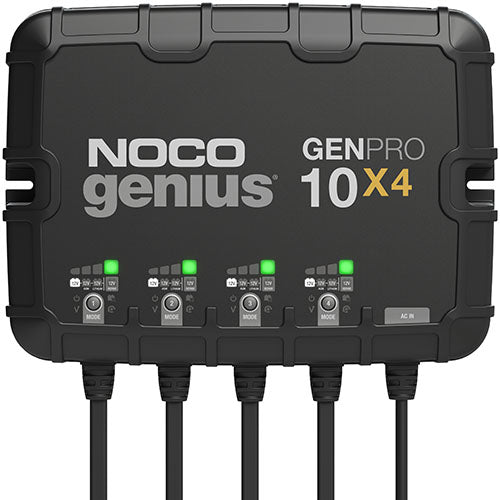 Genius Chargers 4-Bank 40a Onboard Battery Charger 651116