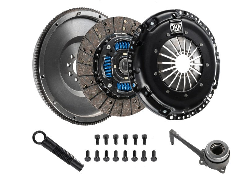 DKM Clutch 2.0 VW/Audi A3 FSI 6 Bolt Sprung Organic MB Clutch w/Steel Flywheel (440 ft/lbs Torque) MB-034-062