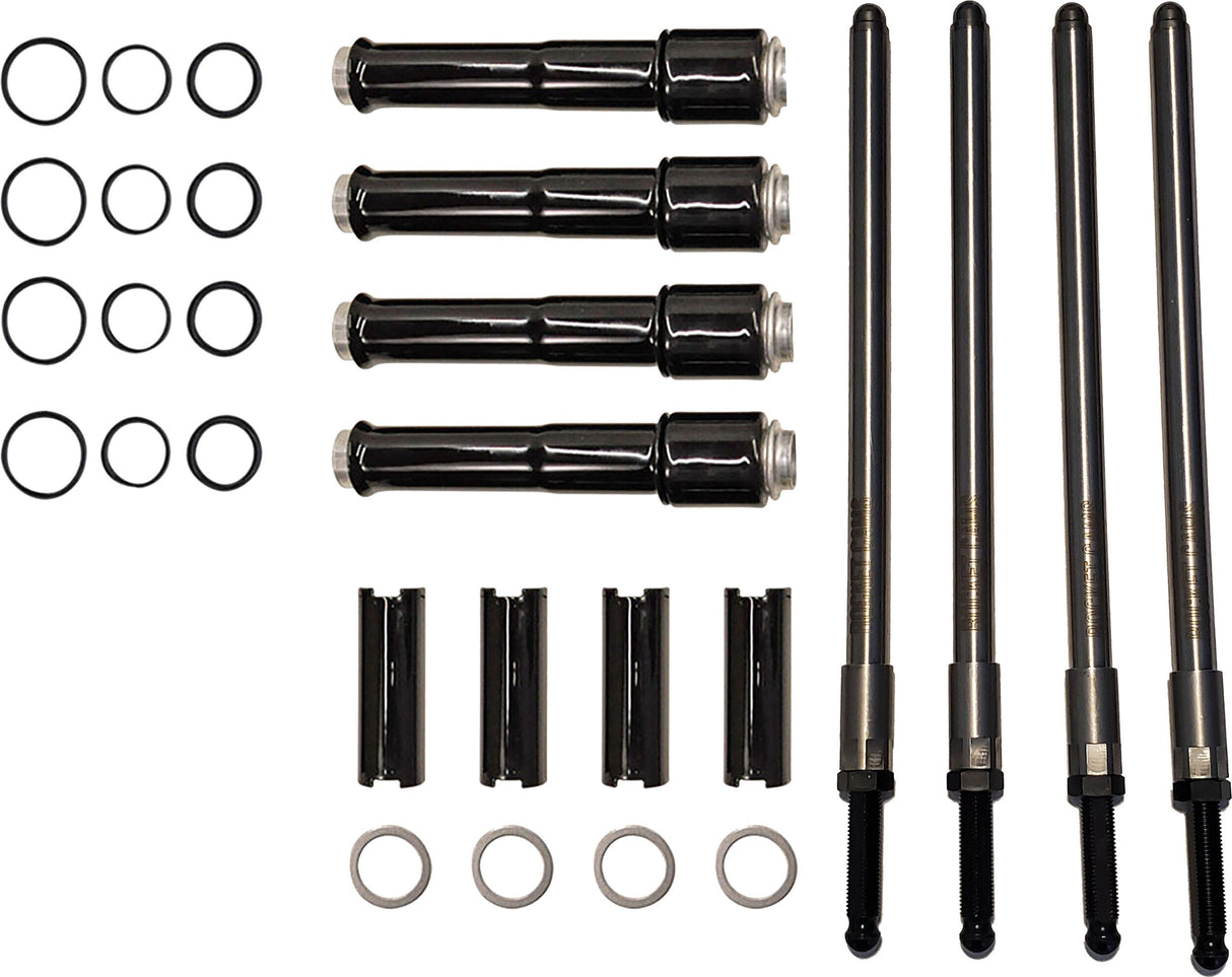 ROCKET PERFORMANCE GARAGE LLC Speedy Push Rods / Covers `99-17 Twin Cam 6-6004B