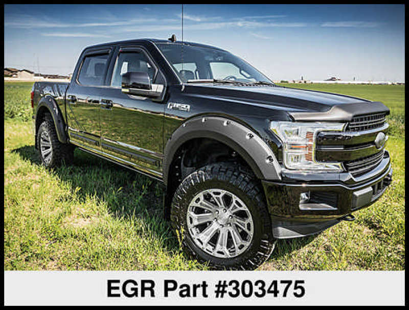 EGR 15+ Ford F150 Superguard Hood Shield - Matte (303475) 303475