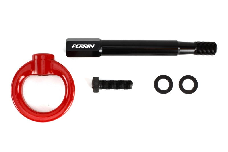 Perrin 13-20 & 2022 Subaru BRZ / 13-16 Scion FRS / 17-20 Toyota 86 Tow Hook Kit (Rear) - Red PSP-BDY-255RD