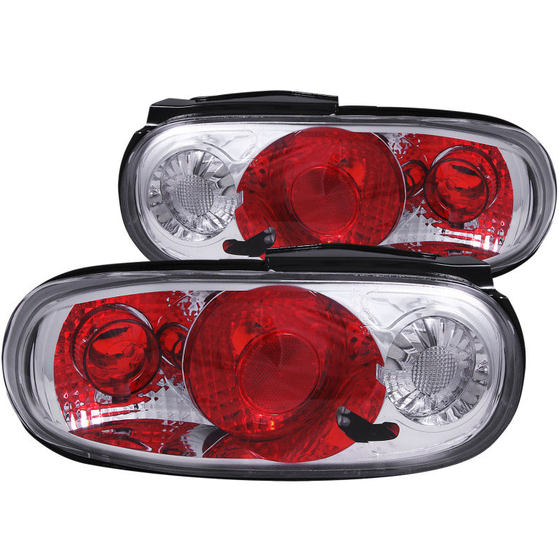 ANZO 1990-1997 Mazda Miata Taillights Chrome 221075