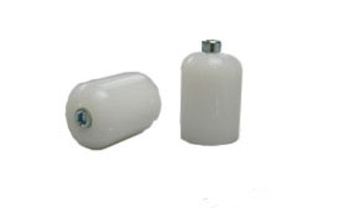 SHOGUN Bar End Sliders White 725-1620
