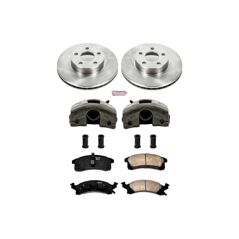Power Stop 90-98 Buick Skylark Front Autospecialty Brake Kit w/Calipers KCOE3156