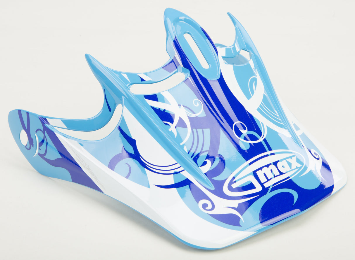 GMAX Visor Md-3x Future Cool Blue G980039
