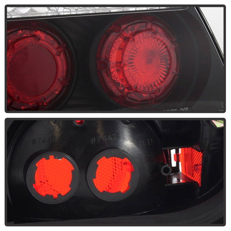 Spyder Subaru Impreza WRX/Sti 02-03 4Dr (Not Fit Wagon)Euro Style Tail Lights Black ALT-YD-SI01-BK 5007193