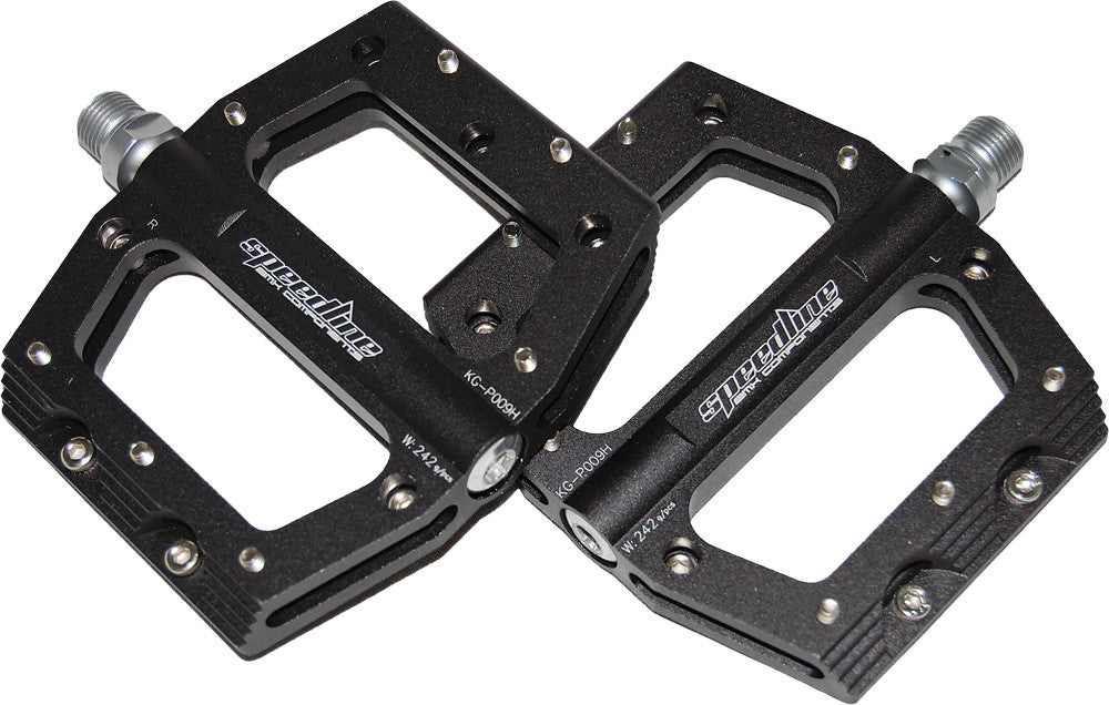SPEEDLINE Alloy Sealed Platform Pedals Black SL-PLT-BLK