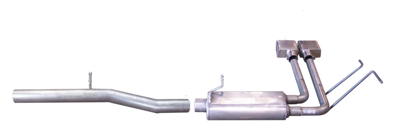 Gibson 2017 GMC Sierra 1500 Base 5.3L 3in/2in Cat-Back Super Truck Exhaust - Stainless 65659